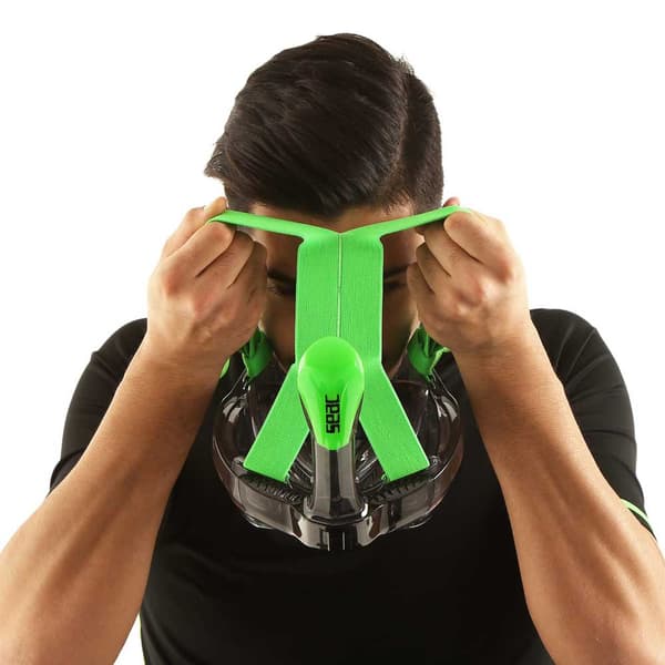 Seacsub Snorkelmask Magica Grönt,Svart L-XL