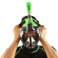 Miniatyrbild 6 av 9: Seacsub Snorkelmask Magica Grönt,Svart L-XL