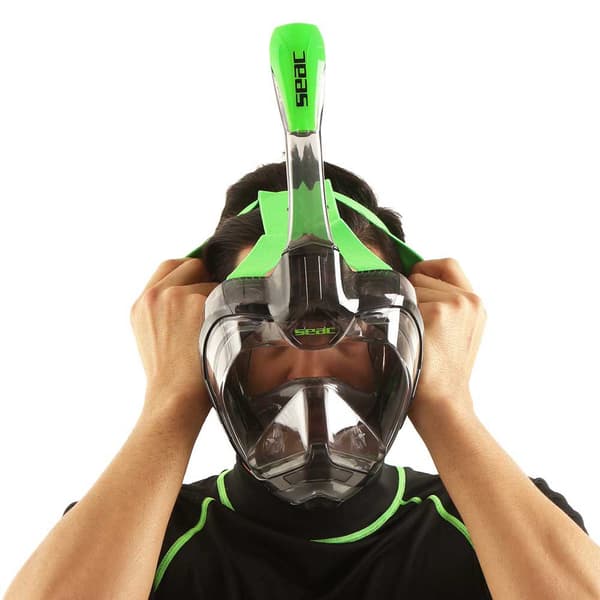 Seacsub Snorkelmask Magica Grönt,Svart L-XL