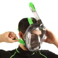 Miniatyrbild 9 av 9: Seacsub Snorkelmask Magica Grönt,Svart L-XL