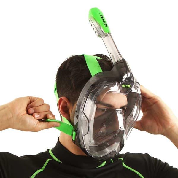Seacsub Snorkelmask Magica Grönt,Svart L-XL