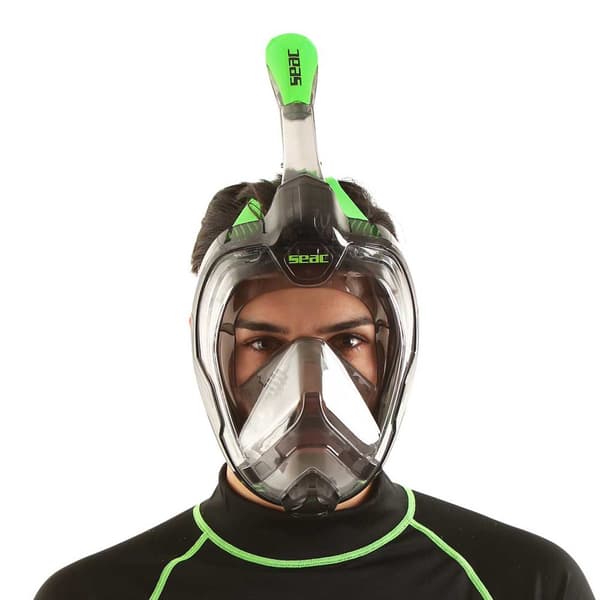 Seacsub Snorkelmask Magica Grönt,Svart L-XL