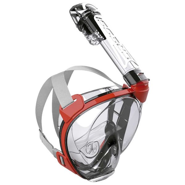 Cressi Snorkel Maske Duke Rød,Grå S-M