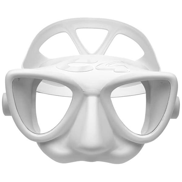 C4 Spydfiskermaske Plasma Xl Hvid