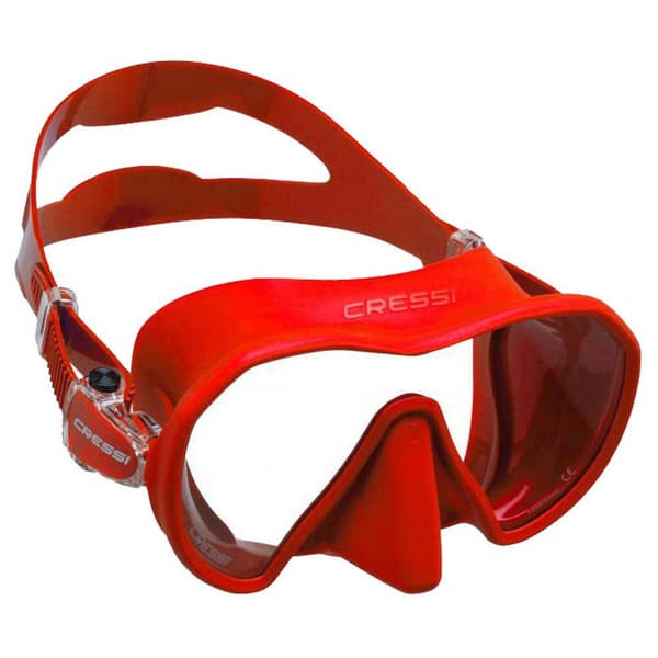 Cressi Maske Zs1 Medium Rød