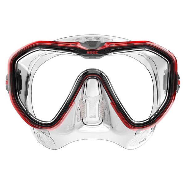 Seacsub Maske Appeal Clear Rød