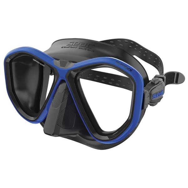 Seacsub Maske Symbol Black Blå