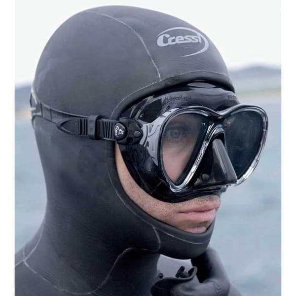 Cressi Sukellus Maski Evo Big Eyes Musta