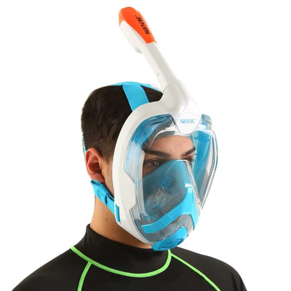 Seacsub Snorkelmask Magica Vit,Blå S-M