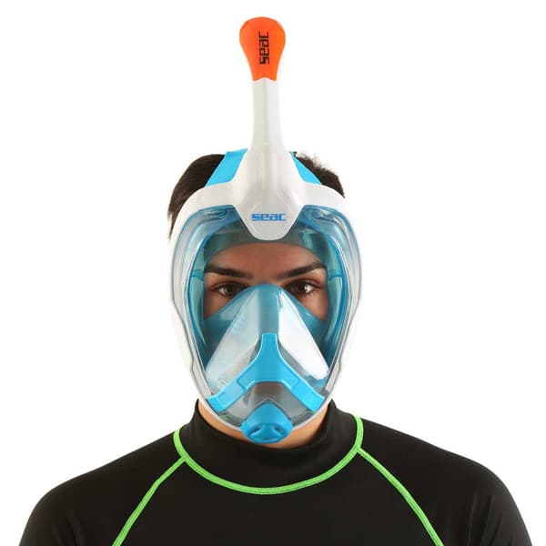 Seacsub Snorkelmask Magica Vit,Blå S-M