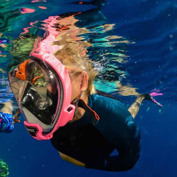 Ocean Reef Ansigtsmaske Aria Qr+ Rosa S-M