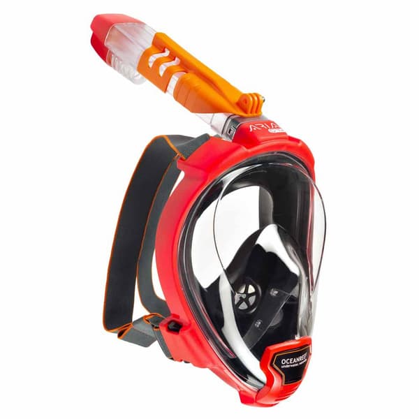 Ocean Reef Ansigtsmaske Aria Qr+ Rød M-L