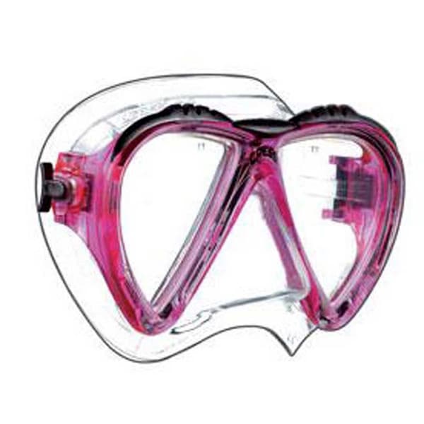 Cressi Dykkermaske Lince 2 Transparent,Rosa