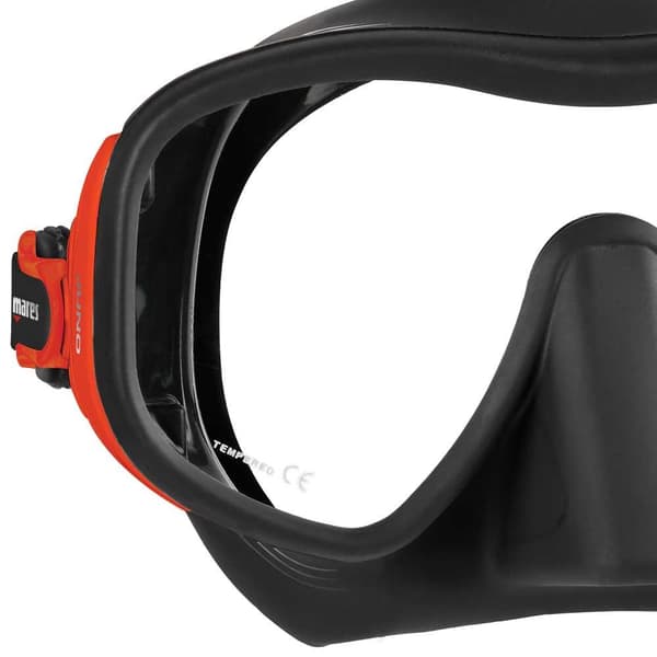 Mares Snorkelmaske Juno Rød,Sort