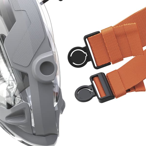Seacsub Snorkelmaske Junior Libera +10 Orange,Sort S-M