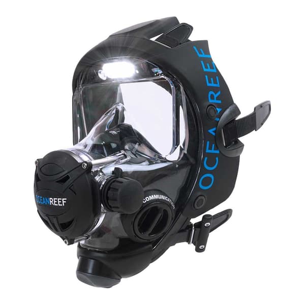 Ocean Reef Kasvonaamio Visor Light Vasper Musta