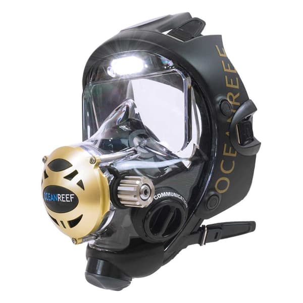 Ocean Reef Kasvonaamio Visor Light Vasper Musta