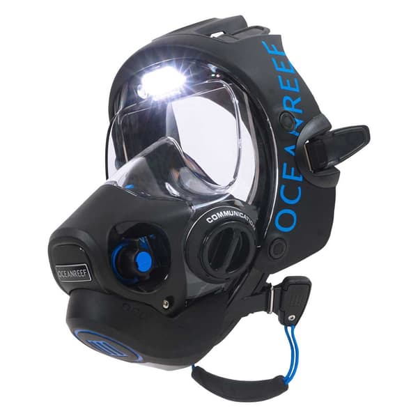 Ocean Reef Kasvonaamio Visor Light Vasper Musta