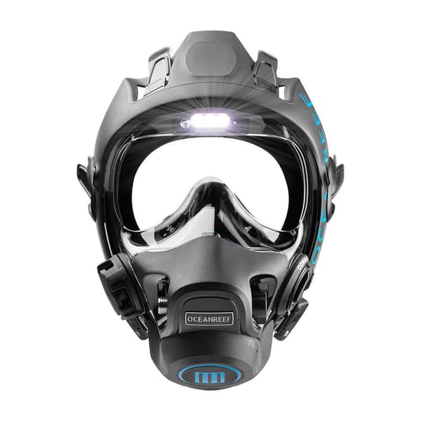 Ocean Reef Kasvonaamio Visor Light Vasper Musta