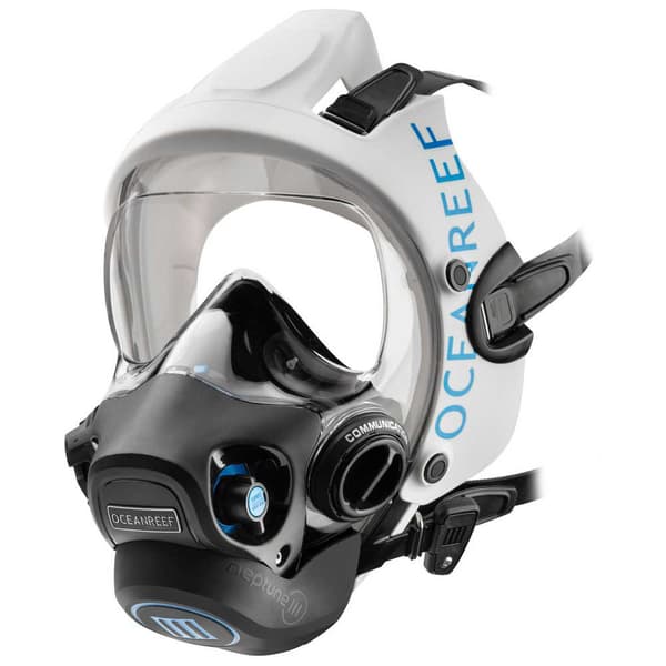 Ocean Reef Ansigtsmaske Neptune Iii Hvid S-M