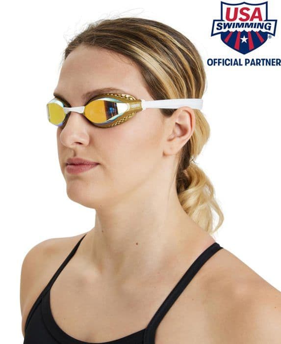 Dykglasögon - Arena dykmask - 003151-206-NS - Air-speed Mirror Dykglasögon för män (paket med 1)