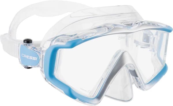 Dykglasögon - Cressi dykmask - DS450025 - Liberty 3 Windows Dykmasker blandade