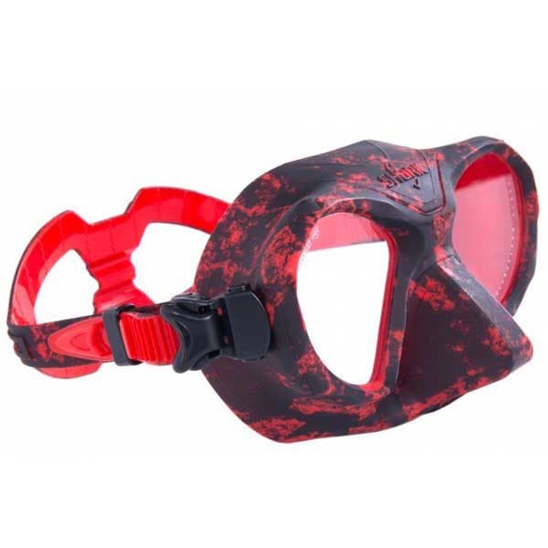 Beuchat Shark Spjutfiske Mask Röd