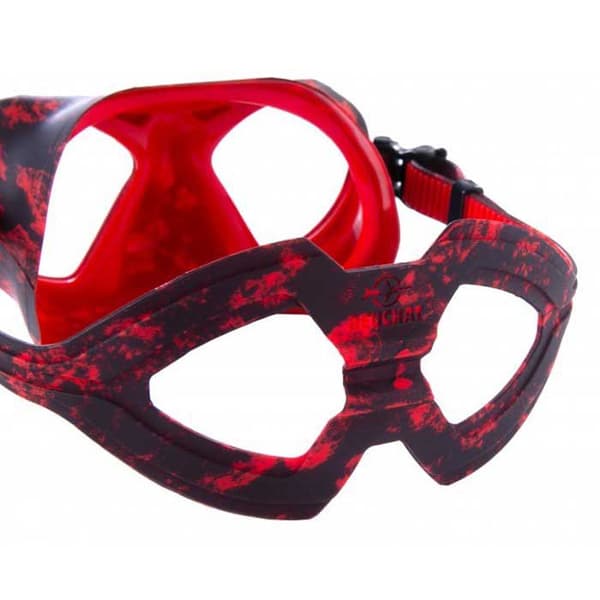 Beuchat Shark Spjutfiske Mask Röd