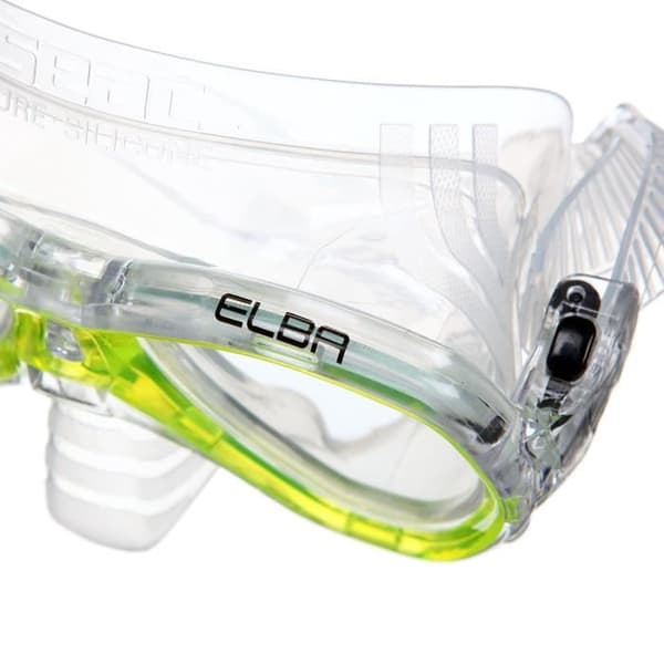 SEAC Elba Diving Mask - Vuxen - Gul