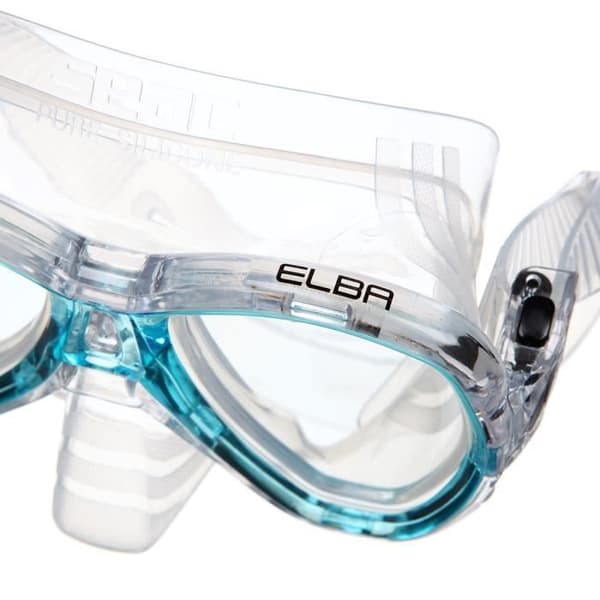 SEAC Elba Dykmask - Vuxen - Turkosblå