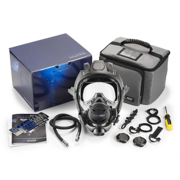 Ocean Reef Space Extender Ansigtsmaske Blå S-M