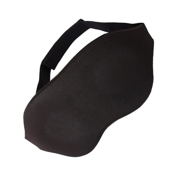 BG07600-3D Contoured Fit sömnögonmask och ögonbindel, konkav gjuten nattsömnmask-svart