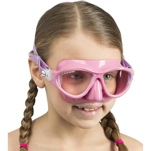 Cressi Sub S.p.A. Moon Kid Colorama Dyka mask för barn rosa-lila enfärgad