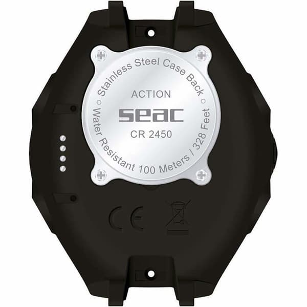 Seac sub SEAC Action HR Freediving USB-kabeldator, Loggbok, Dykplanerare, Säkerhetslarm Blandat