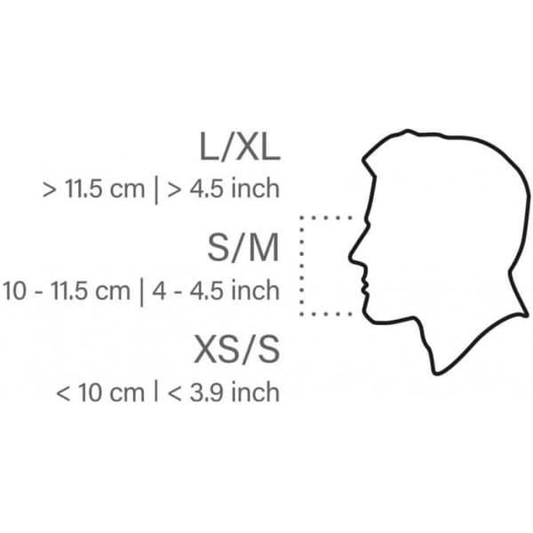 Helmask för snorkling - SEAC - Magica - XS/S - Barn - Unisex - Blå