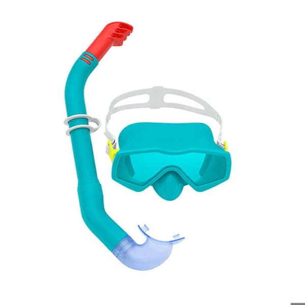 Bestway Adult Mask och Tub Set Anatomisk rem i olika färger +14 år Strand och pool 24071