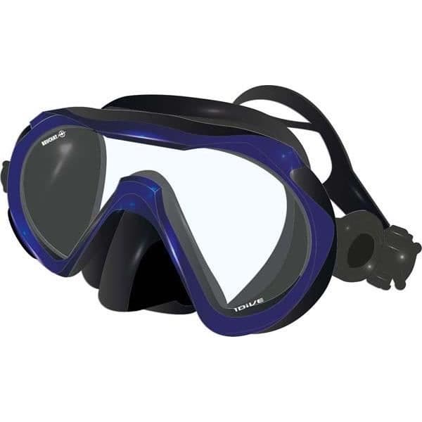 BEUCHAT 1Dive dykmask - Marinblå - Anallergisk silikon - Ergonomisk kjol och rem