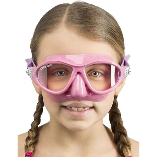 Cressi Sub S.p.A. Moon Kid Colorama Dyka mask för barn rosa-lila enfärgad
