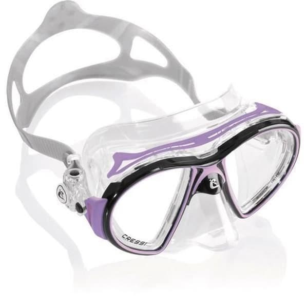 LUFTKRISTALLMASK - FÄRG - SVART-LILAC