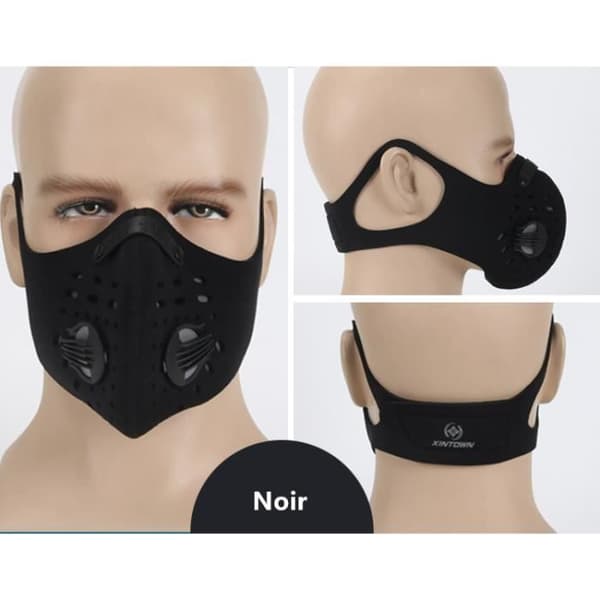Sportmask - Ej specificerat - Skyddsvisir - Anti-föroreningar - Aktivt kol - Multisport