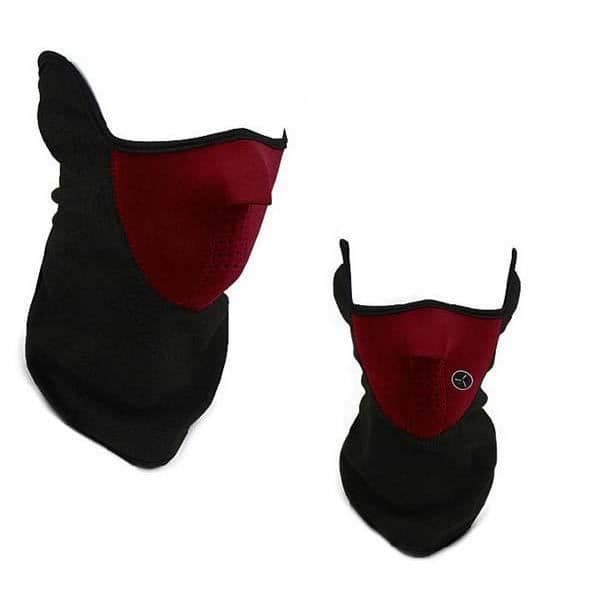 Varm ansikte halsmask Paintball Bike Motorcykel Anti Cold Mask red_poi4942