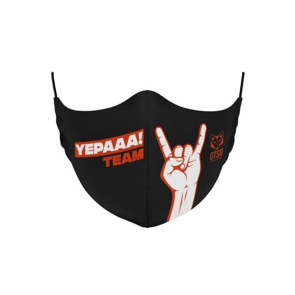 Ansiktsmask - OTSO - Yepaaa - Svart - XS - Multisport