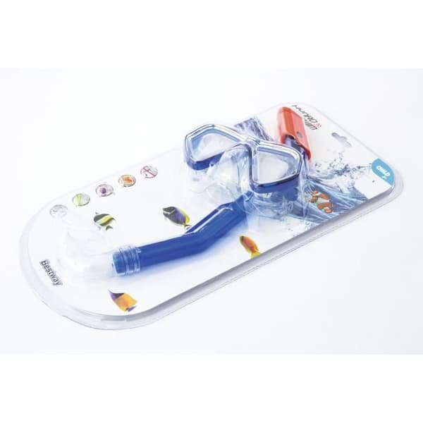 BESTWAY Dykmask + Snorkel Set - Barn - 2 olika färger