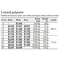 Miniatyrbillede 2 af 2: Xm Yachting 3 Plait Polyester 220 M Hvid 12.0 mm