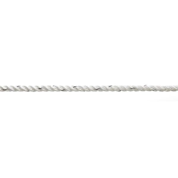 Xm Yachting 3 Plait Polyester 220 M Hvid 12.0 mm