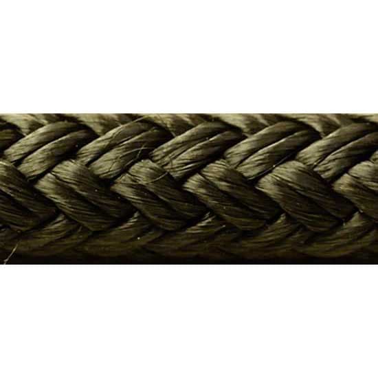 Seachoice 16 Mm Double Braided Nylon Rope Svart 6.0 m
