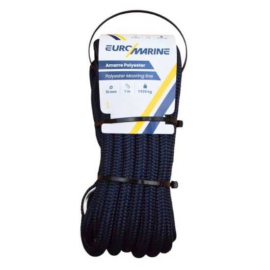 Euromarine Polyester Fortøjningsreb Med Rustfrit Stål Rebbeskyttelse 9 M  14 mm