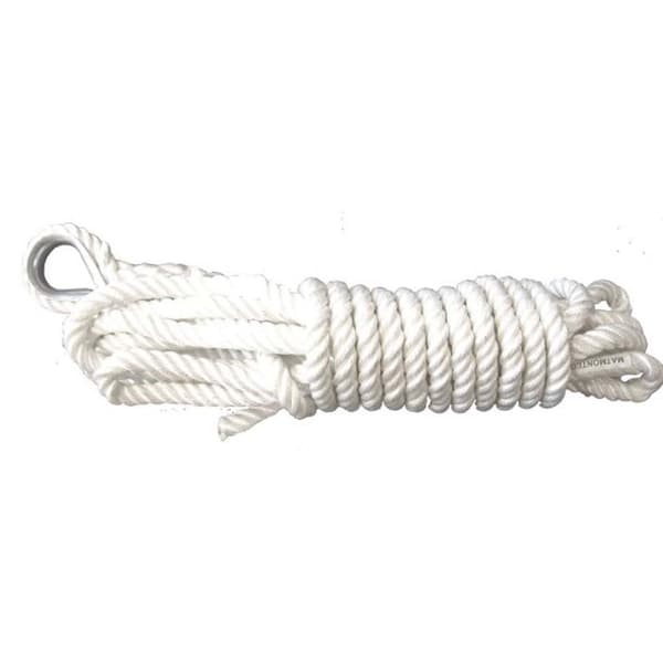 Gleistein Ropes Nylon 30 Mm 3 Strå Förtöjning Rep 2 Enheter  8 mm