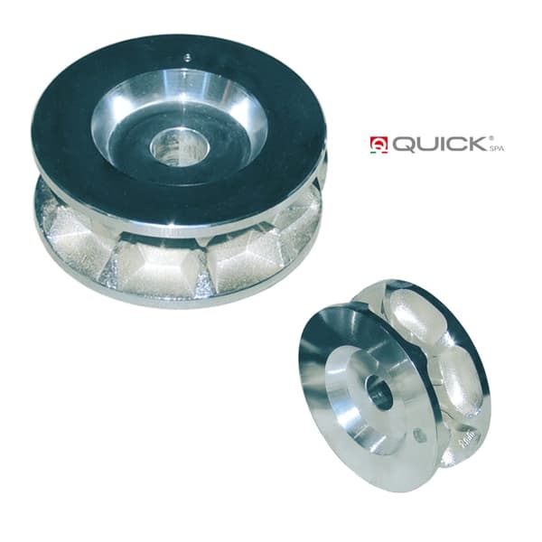 Møtrik til Quick DP1/E1/R1 ankerspil, 6 mm