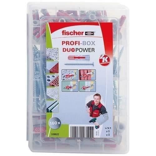 FISCHER Masterbox Duopower ankelfäste med skruvar - 50 st
